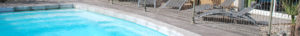 Piscine de résidence de villas à louer en Ardèche Blue Hills Résidence